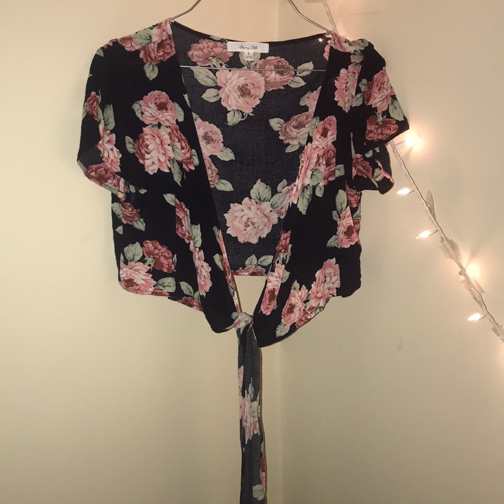 Crop Top/Cover up